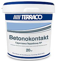 Адгезионная грунтовка Terraco бетоноконтакт TERRABOND SP для слабо впитывающих оснований 20 кг ведро – ТСК Дипломат